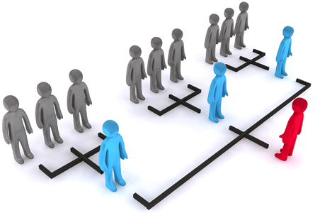 Simple organizational structure